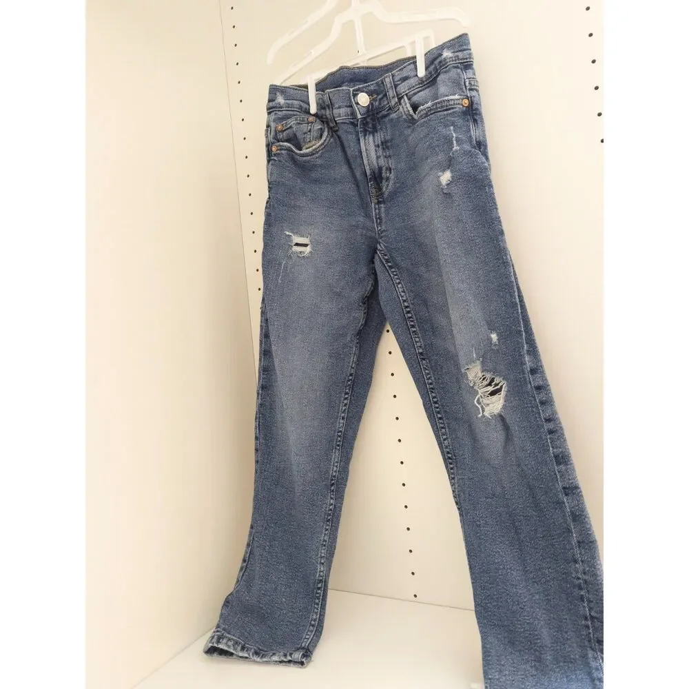 Zara girls straight vintage jeans size‎ 10
